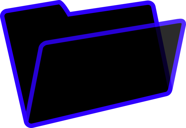 Dark Blue Folder Icon (600x414)