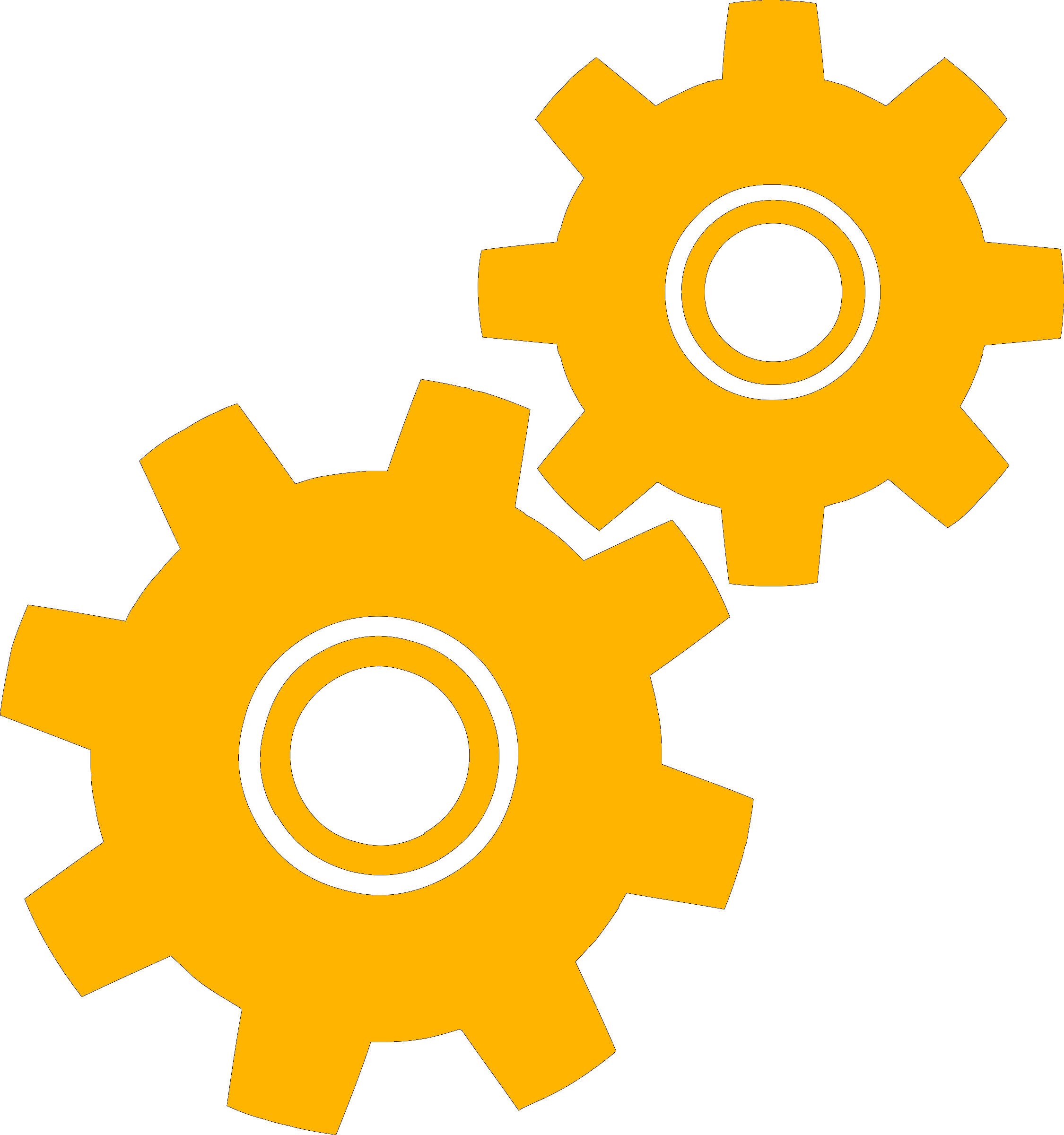 Basic Data Set Up For Pushable Colored Tiles - Cog Wheel (2250x2400)