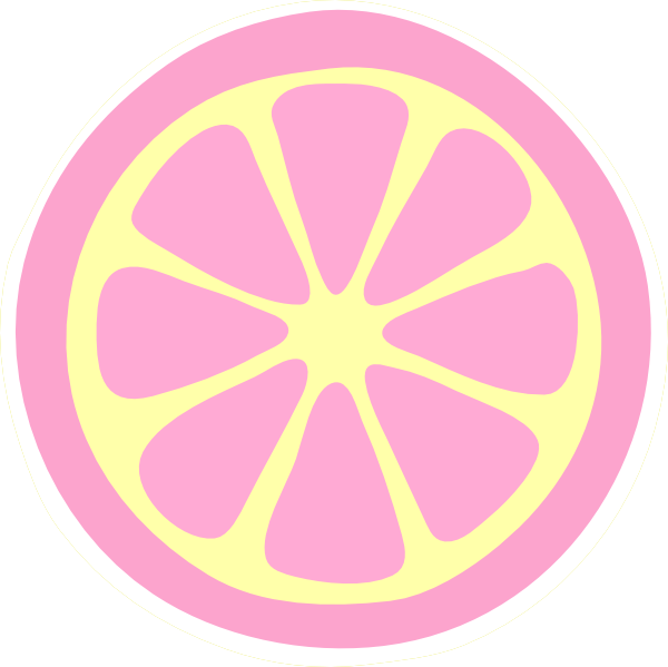 Lime Slice Clipart (600x599)