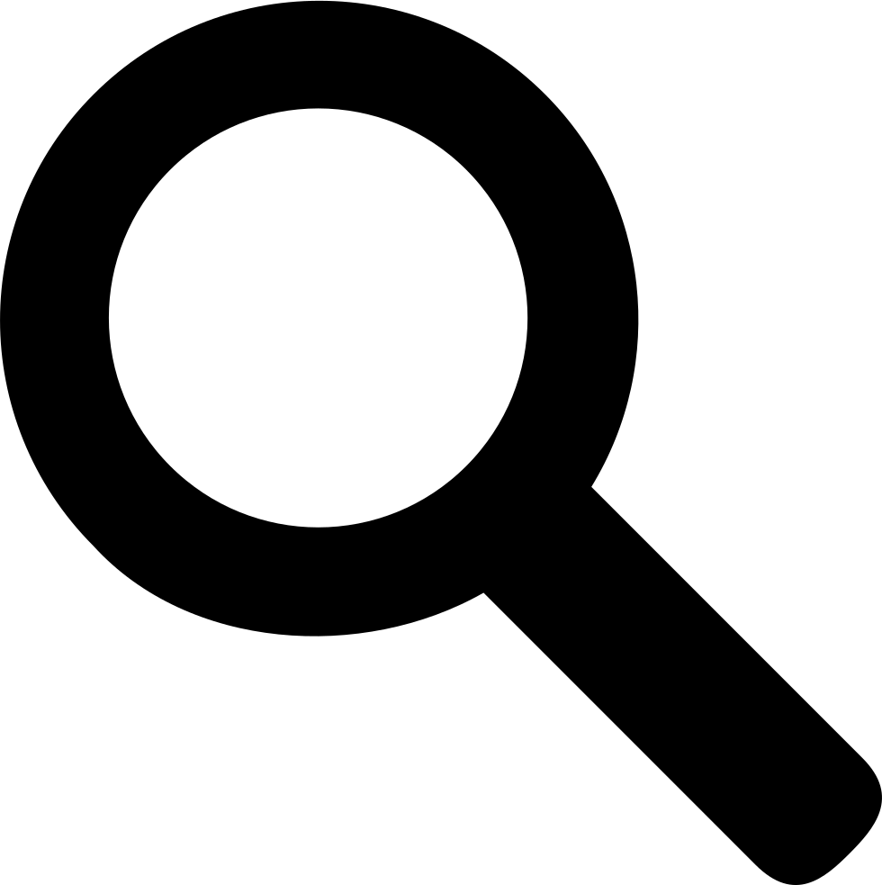 Looking Glass Comments - Reference Icon Png Black (980x983)