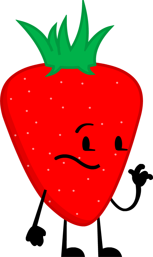 Strawberry - Object Show Strawberry (581x974)
