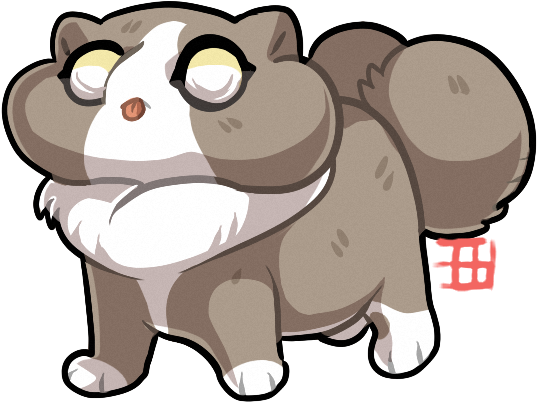 Dumb Cat By Griffsnuff - Drawing (603x484)