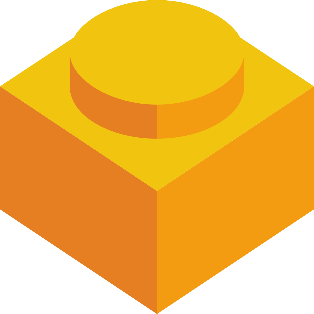 Clipart Lego - Component Icon Flat (1024x1024)