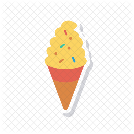Ice-cream Icon - Vector Graphics (512x512)