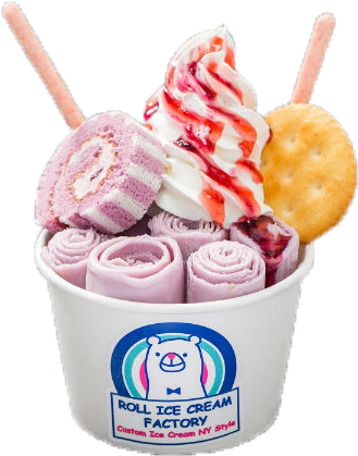 「roll Ice Cream - ロール アイス クリーム ファクトリー (408x440)