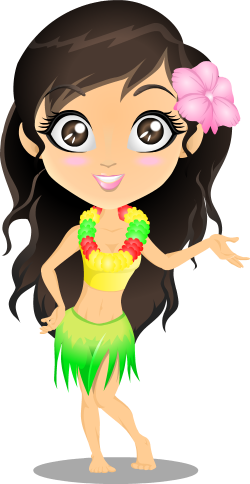 Hawaiian Aloha - Beach (250x484)