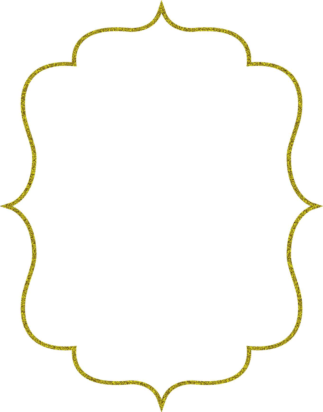 Bracket Frame Border - Bracket Frame Border (1440x1785)