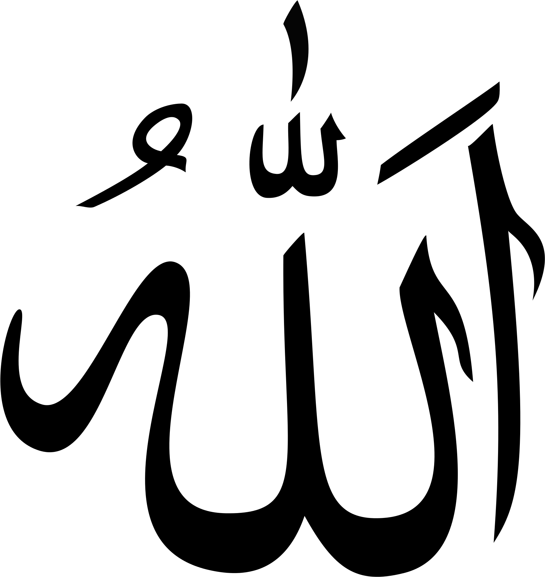 Open - Allah Vector Png (2000x2000)