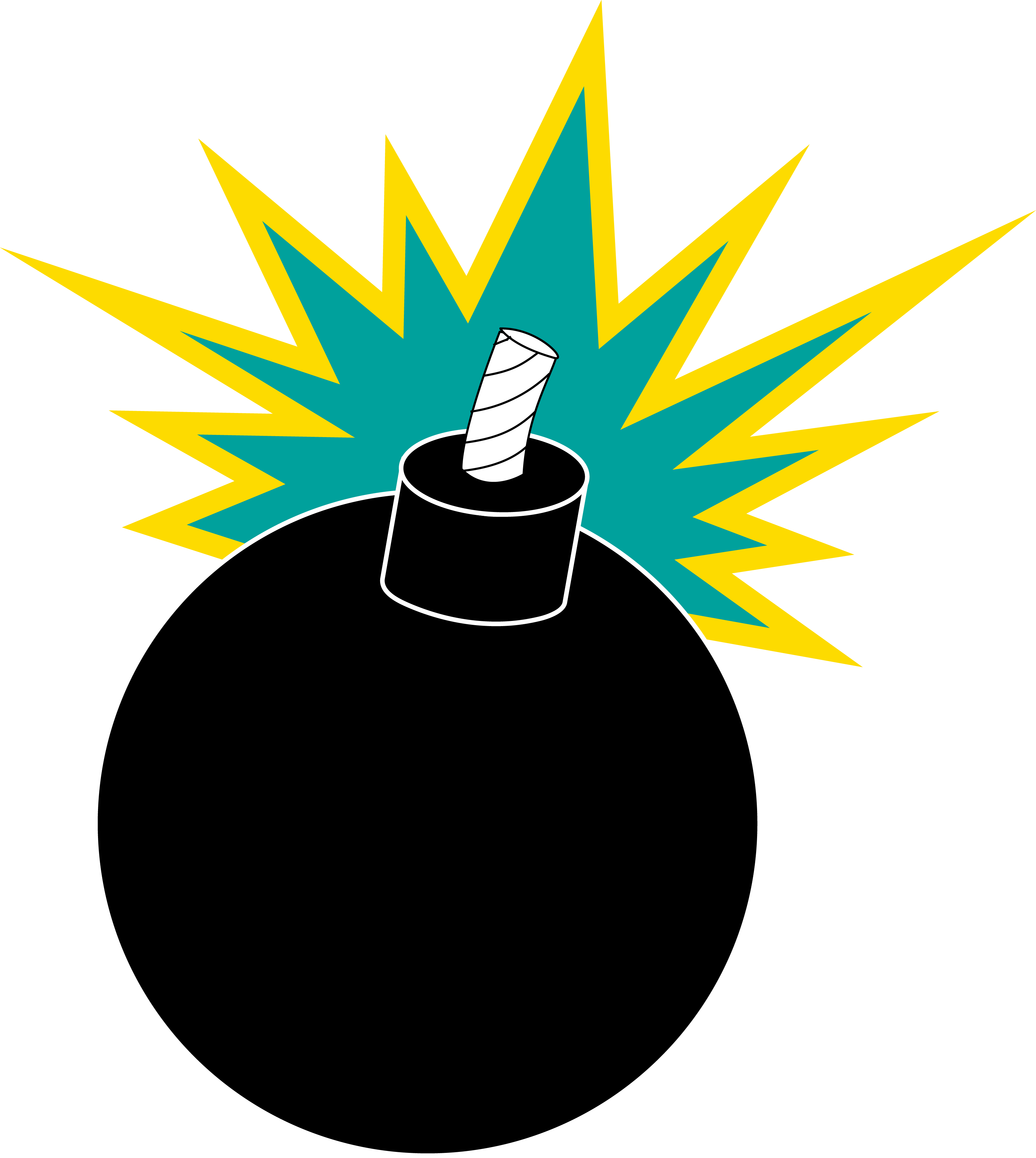 Bomb Clip Art - Bomba Vector (3224x3603)
