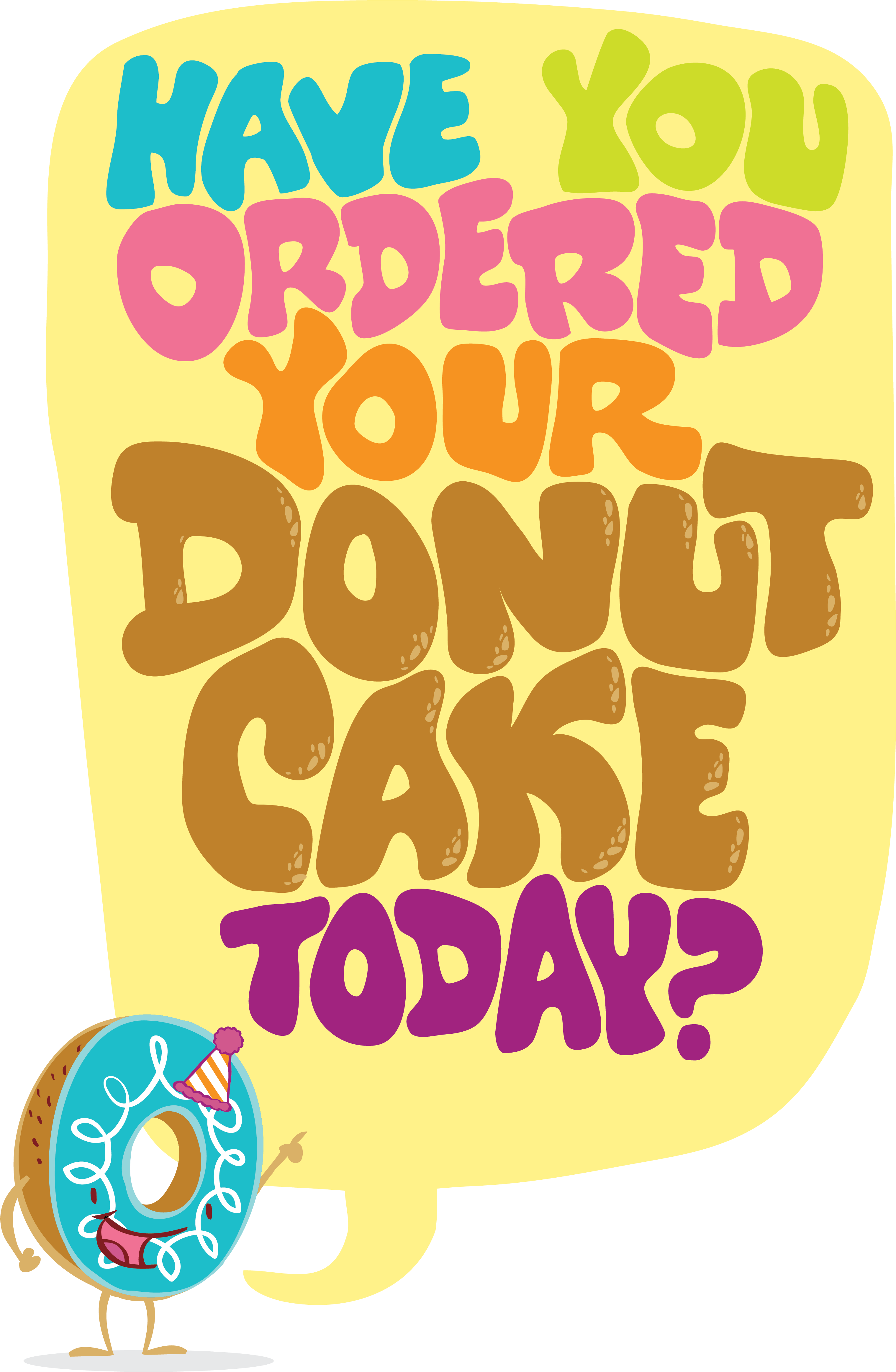 Donut Poster - Yellowstone Caldera (3300x5100)
