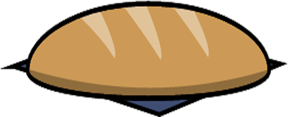 ขนมปัง - ขนมปัง Png (425x283)