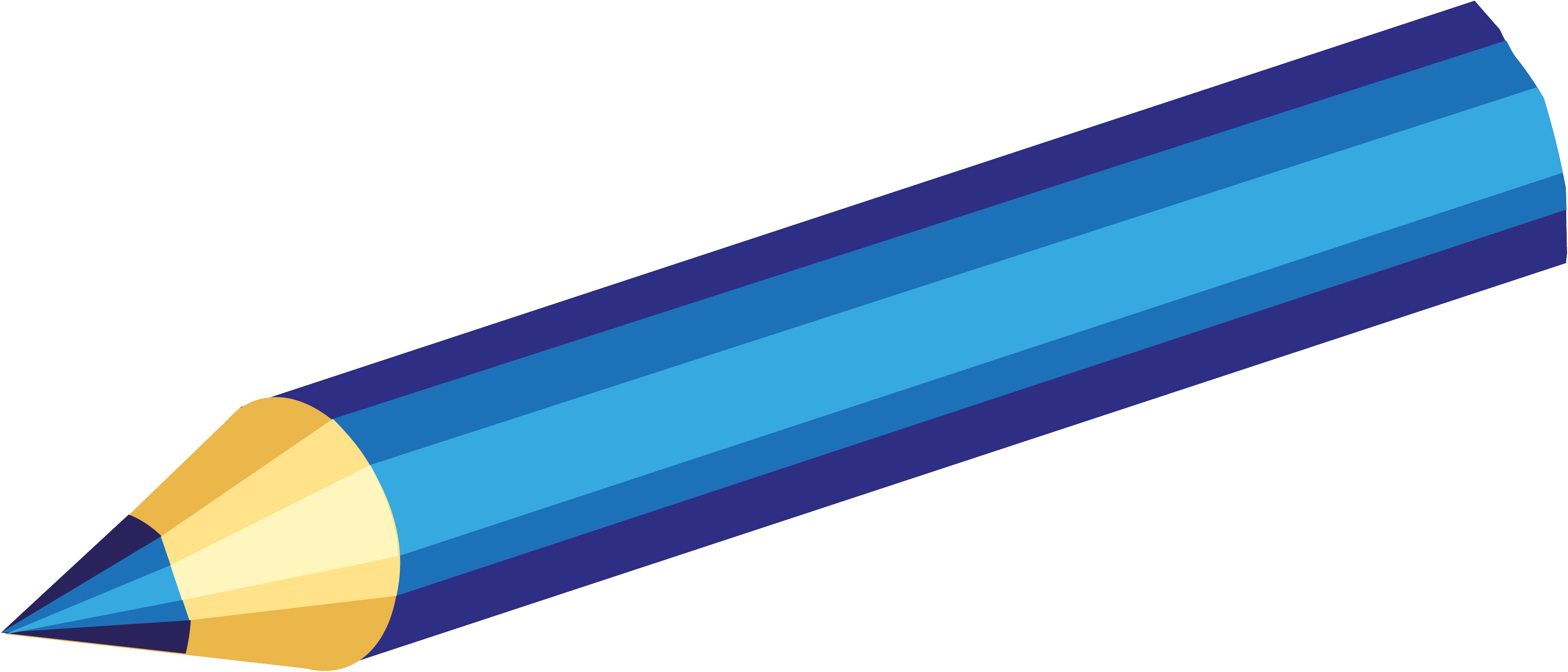 Line Angle Pencil - Line Angle Pencil (3560x1526)