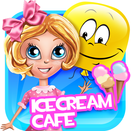 Ice Cream Maker Cafe - Cartoon (512x512)