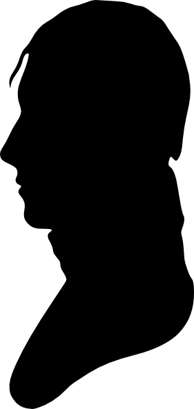Silhouette Side Profile Man (282x593)
