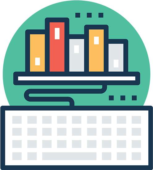 Data Icon For Safe Data Exchange - Digital Library (1000x600)