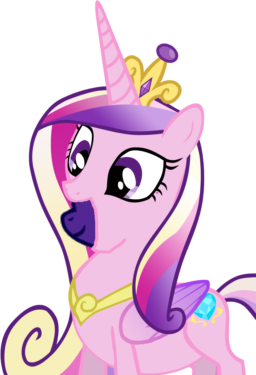 My - Princess Cadence Eating (915x1373)