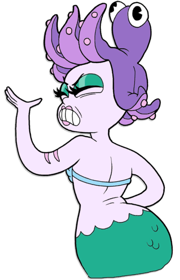 Cala Summon - Cuphead (791x1238)
