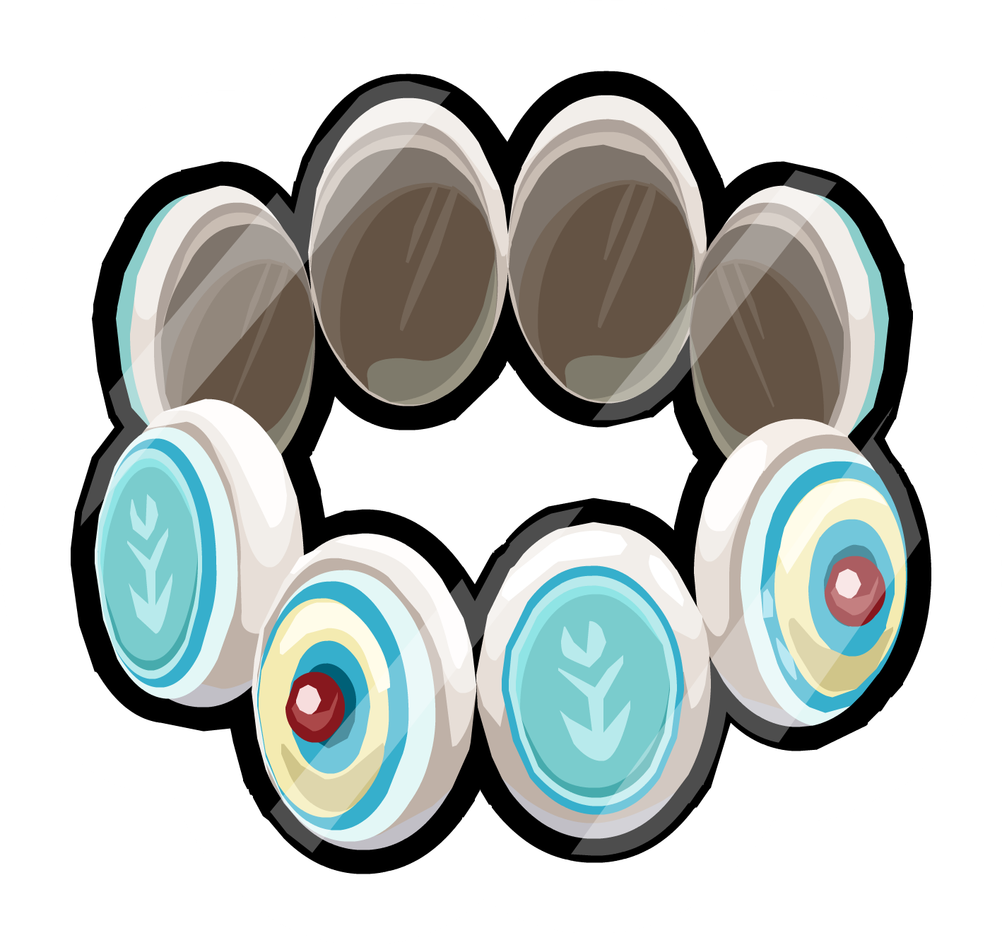Bracelet Pin Icon - Circle (1418x1337)