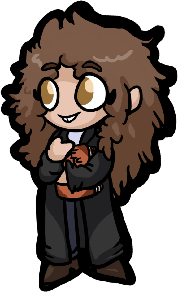 Hermione By Ghostyce - Cartoon (845x946)