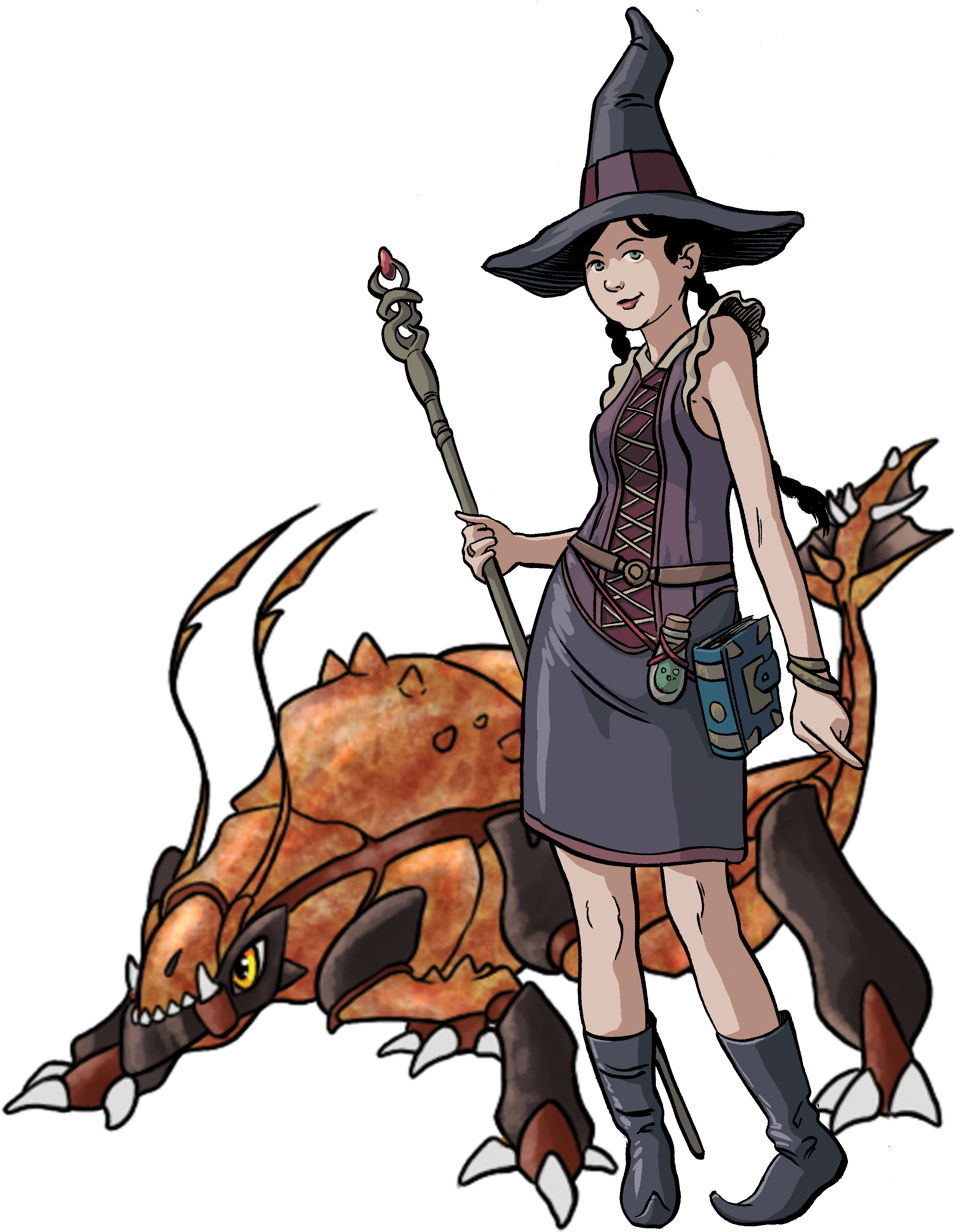 Monster Trainer - Pokemon Fan Trainer Classes (2825x3635)