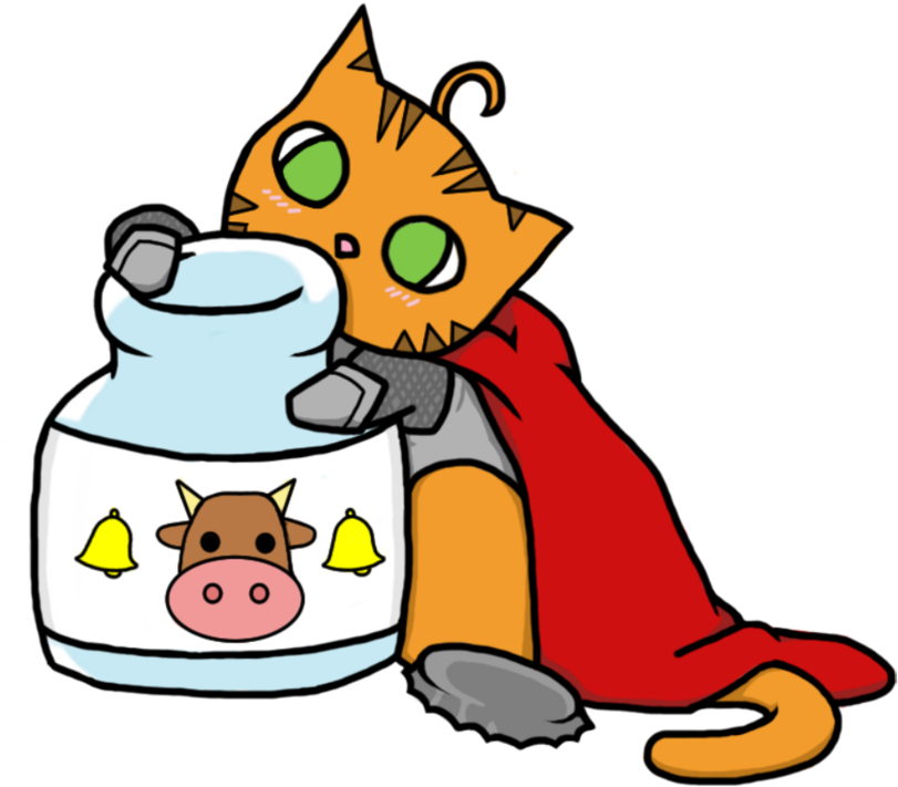 Cat Knight Needs Milk By Stygianphoenix - Drawing (1024x733)