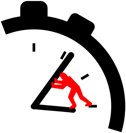 Post Navigation - Time Back Png (474x500)