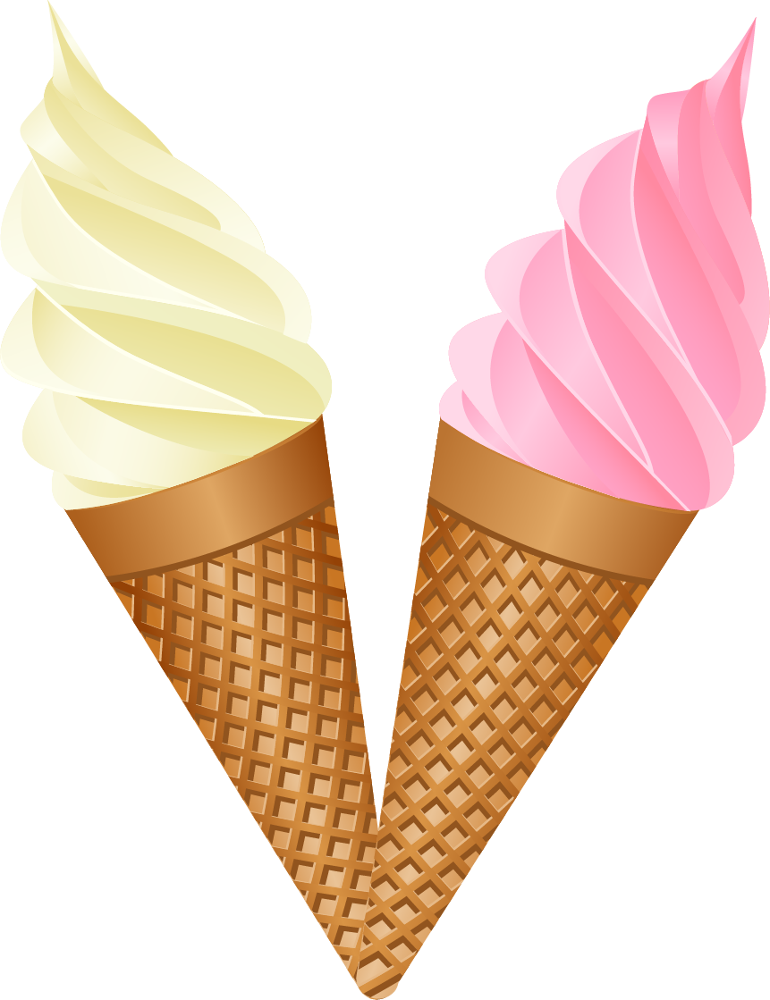 Vector Painted Cones - Cone (861x1119)