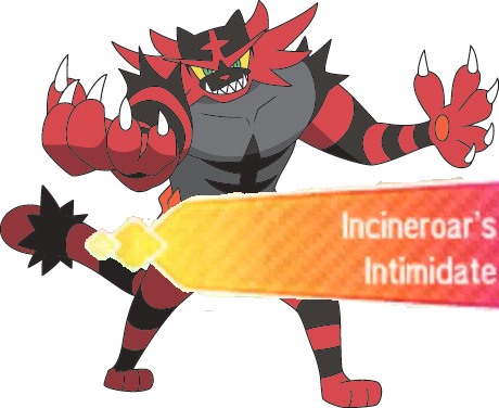 Field - Pokemon Incineroar Evolution Set (460x376)