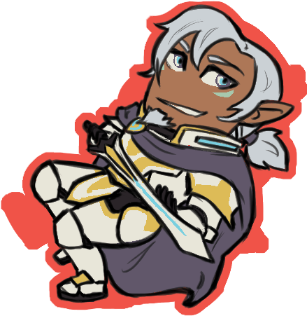 Red Paladins Charm - Voltron (450x450)