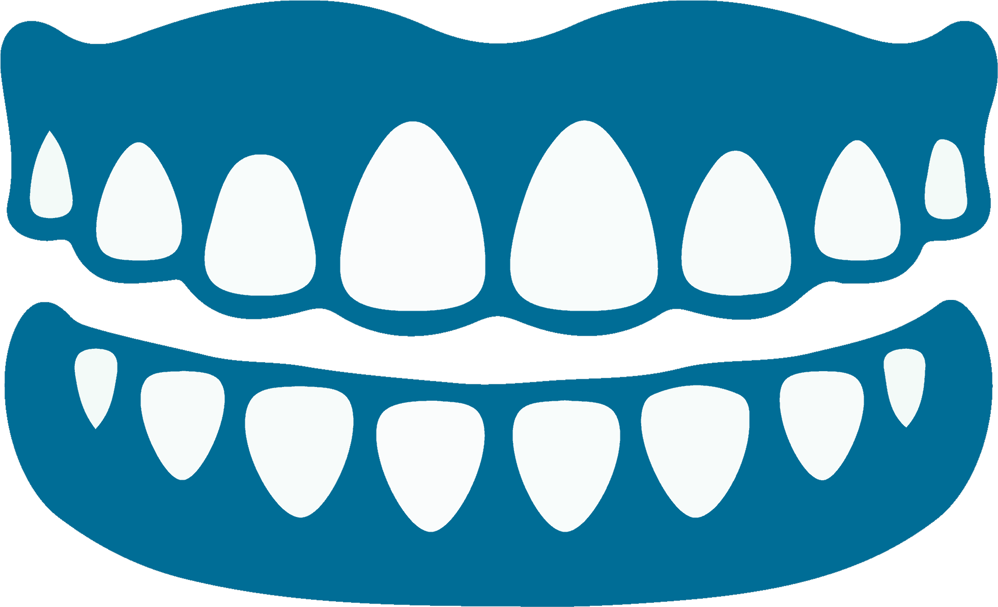 Get Your Teeth Back - Dentures Icon Transparent White (1971x1202)