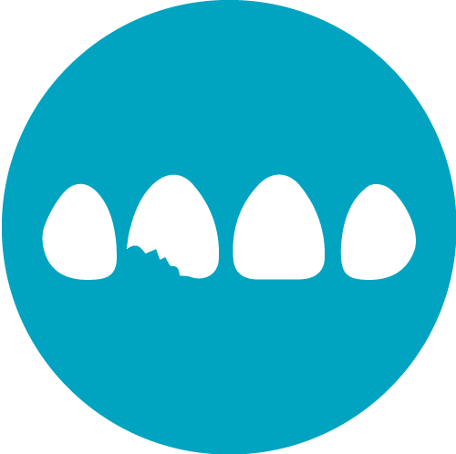 Broken Tooth Icon - Nivea (500x498)