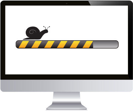 Computer Running Slowly - Wallpaper (575x450)