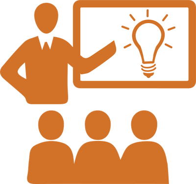 Teaching Computer Icon - Teaching And Learning Icon (400x376)