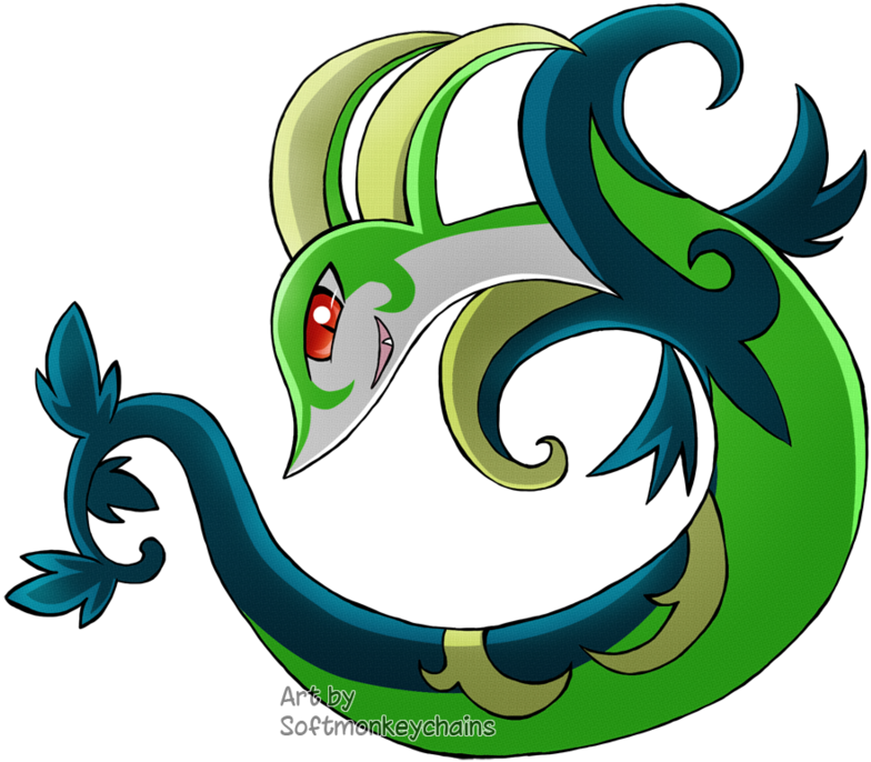 Stats, Moves, Evolution & Locations - Serperior Pokamon (800x692)