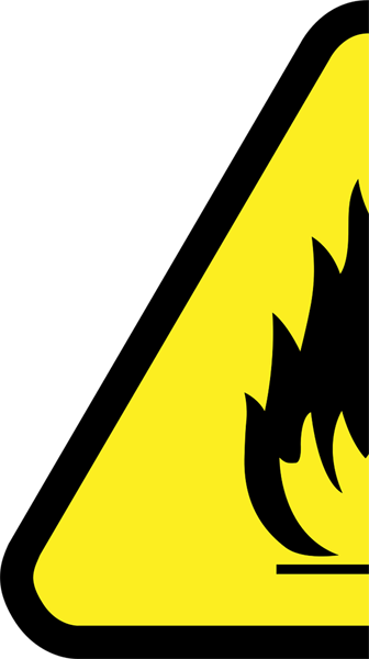 Flammable Sign (336x600)