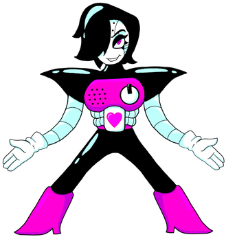 Undertale Mettaton Ex - T-shirt (401x350)