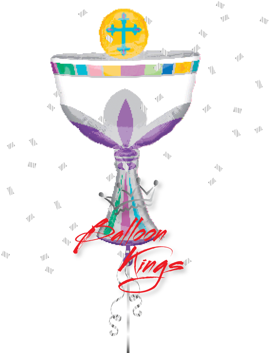 Chalice Communion - Bouquet Bouquet: Mi Primera Comunion Balloon Packaged (1280x1280)
