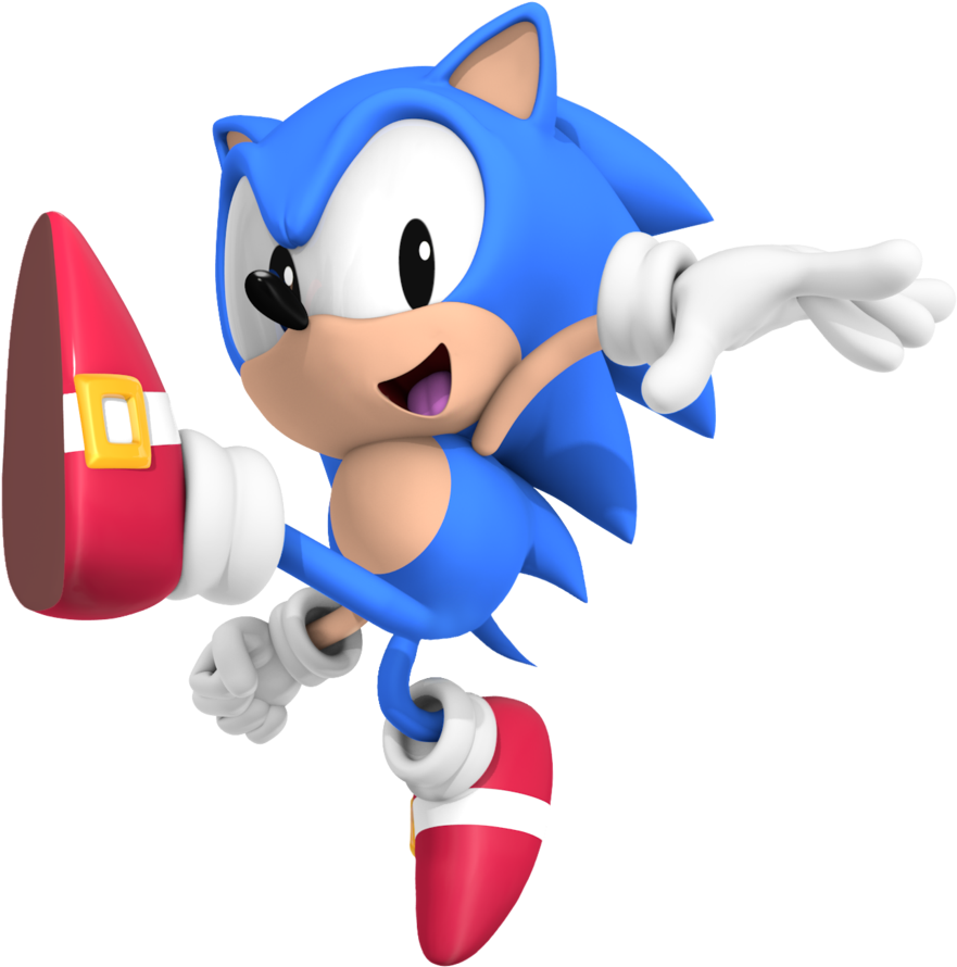 Classic Sonic - Classic Sonic (1024x1024)