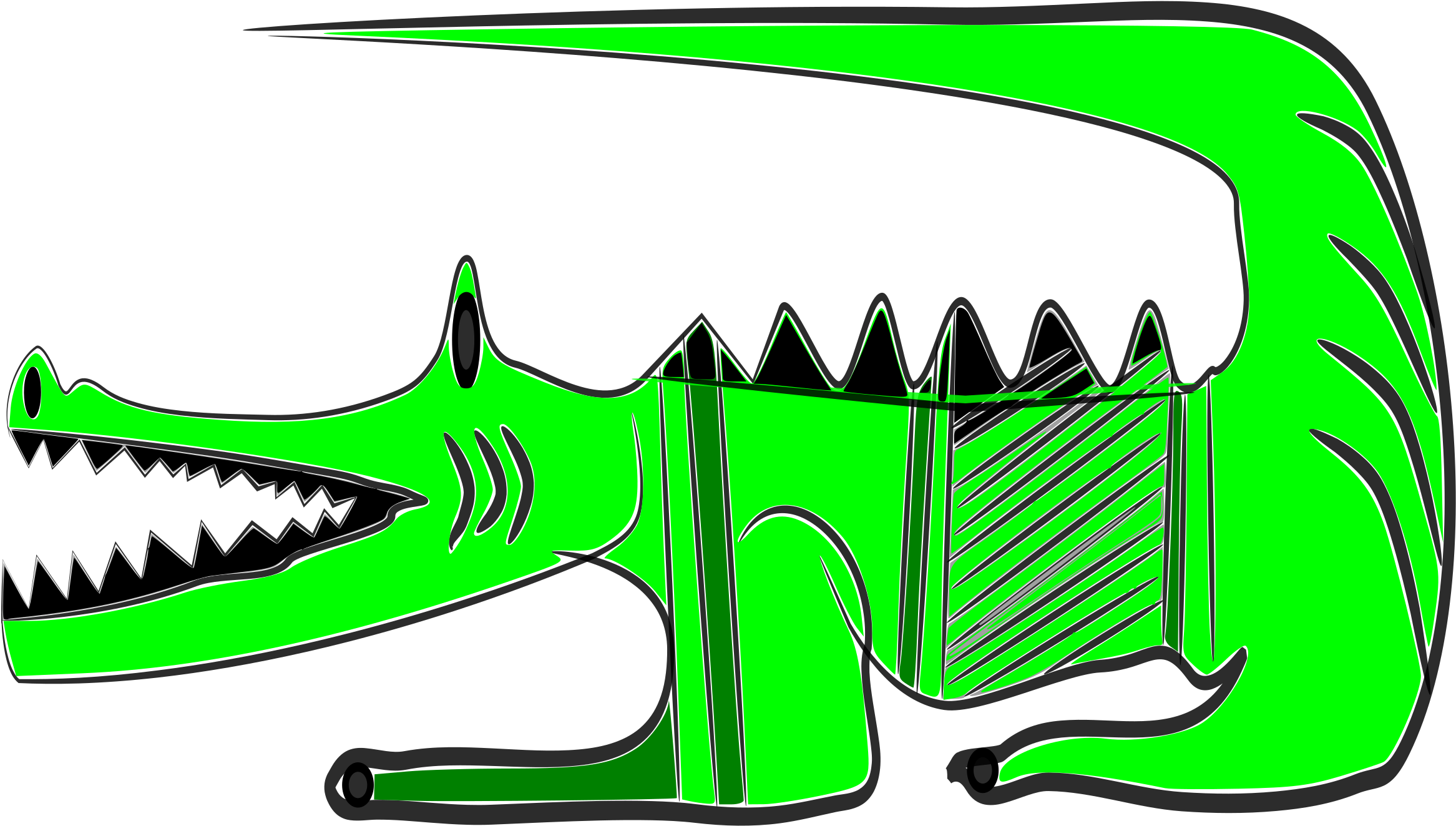 Big Image - Alligators (2400x1697)