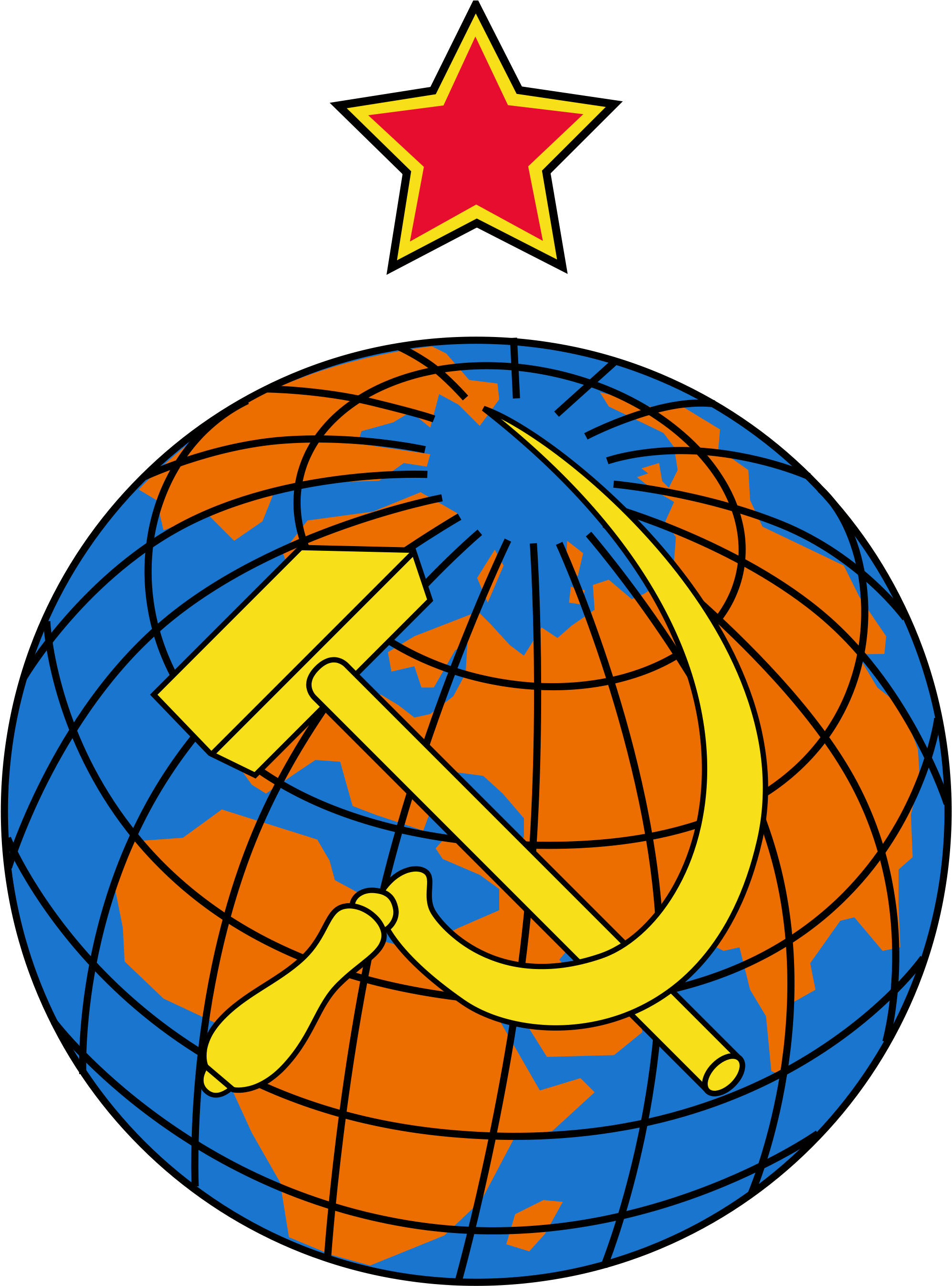 Open - Soviet Hammer And Sickle (2000x2700)