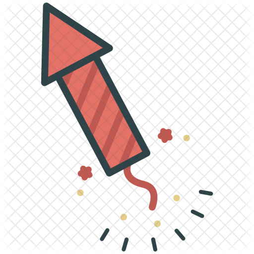 Rocket Icon - Independence Day (512x512)