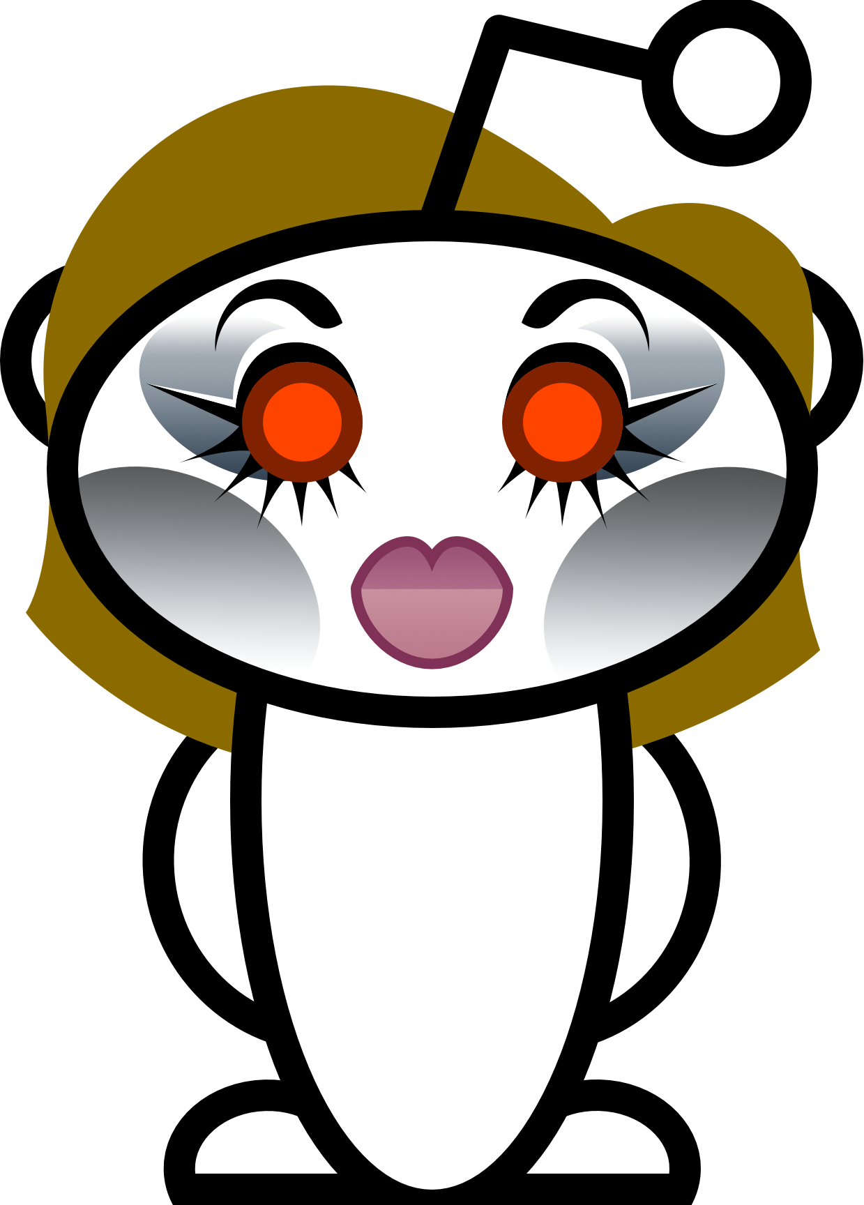 I Made This Sub A Snoo - Reddit Alien (1239x1728)