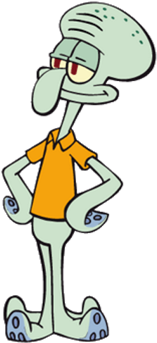 Original Squidward - Squidward Tentacles (500x500)