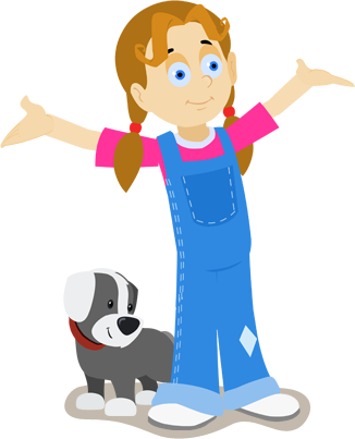 Foreign Language Learning Software For Children - Cartoon (326x403)