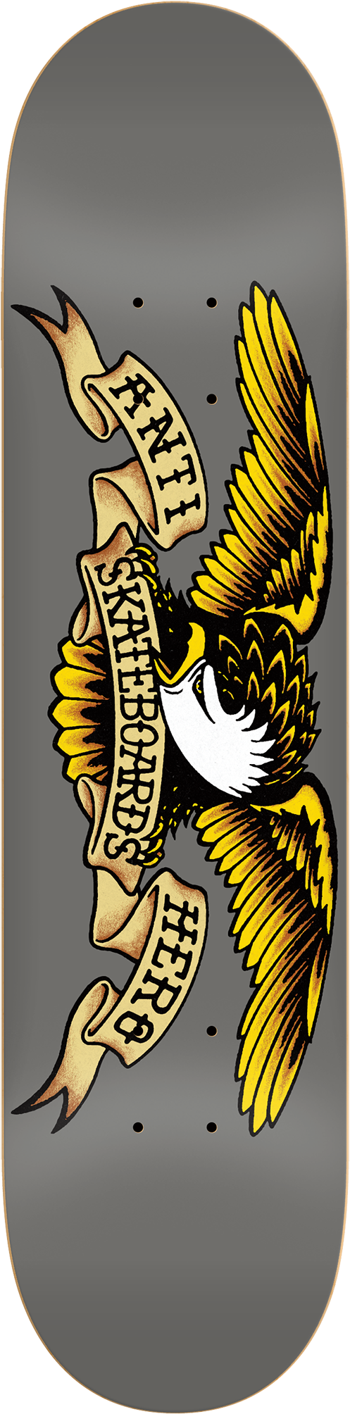 Antihero Classic Eagle Deck - Shaped Eagle Orange Crusher 9.1 (579x2048)