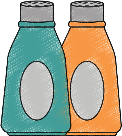 Bottle Kitchen Product Vector Icon Illustration - Plastic Bottle (550x550)