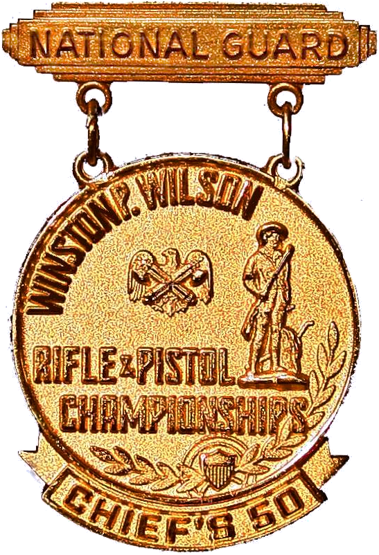 Marksmanship Badges - Chiefs 50 Badge (547x802)