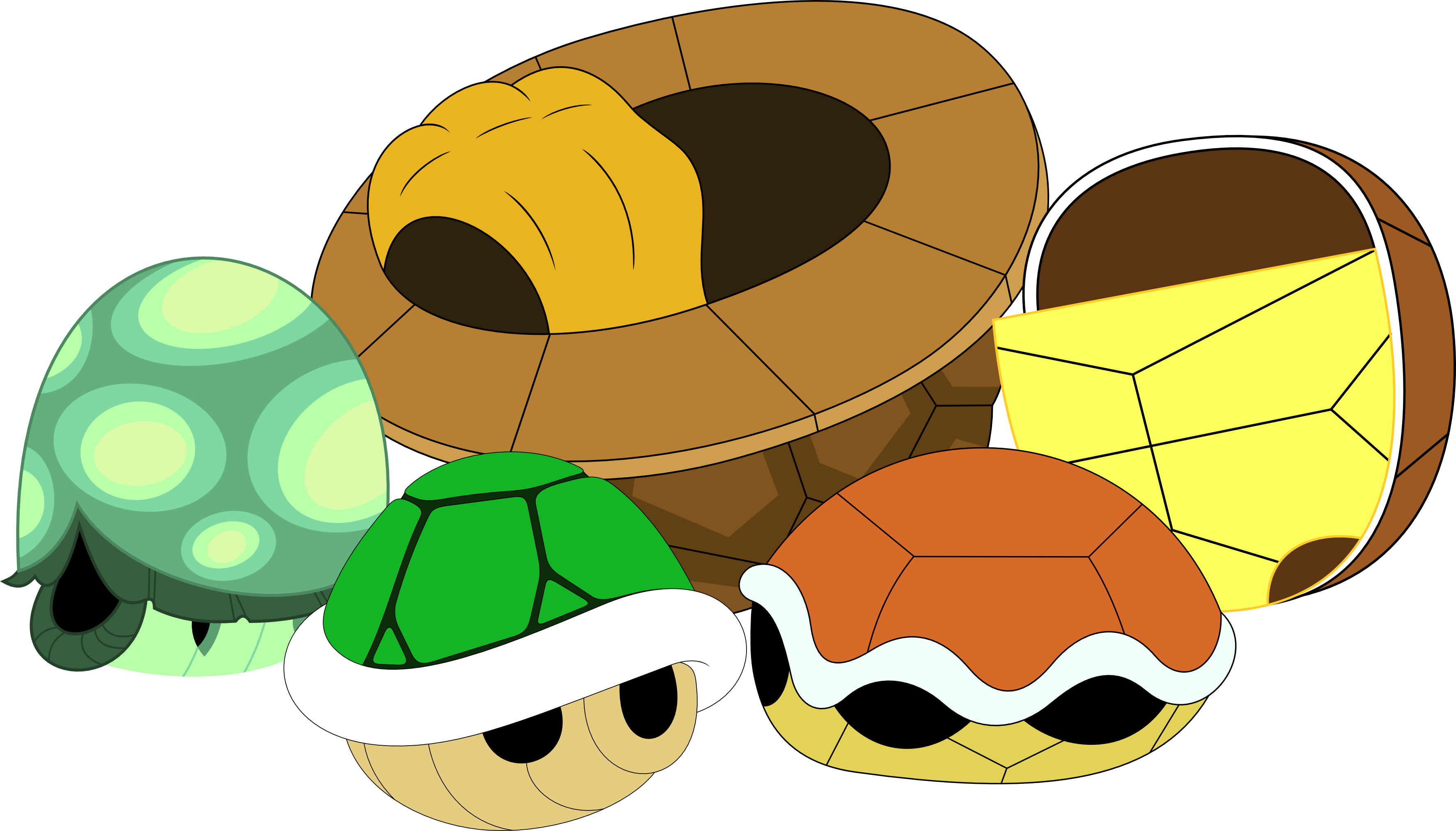All Shells No Turtles - Koopa Troopa (3546x2025)