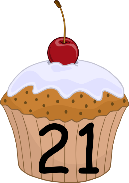 Cupcake Clip Art (420x595)
