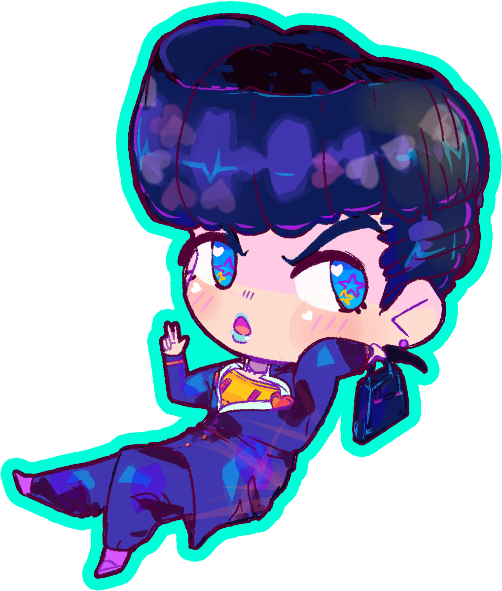 Josuke 20chibi 20ps Small - Illustration (1216x1216)